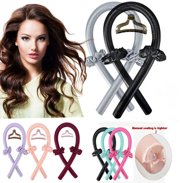 Heatless Curling Rod Headband – Soft No-Heat Hair Curls