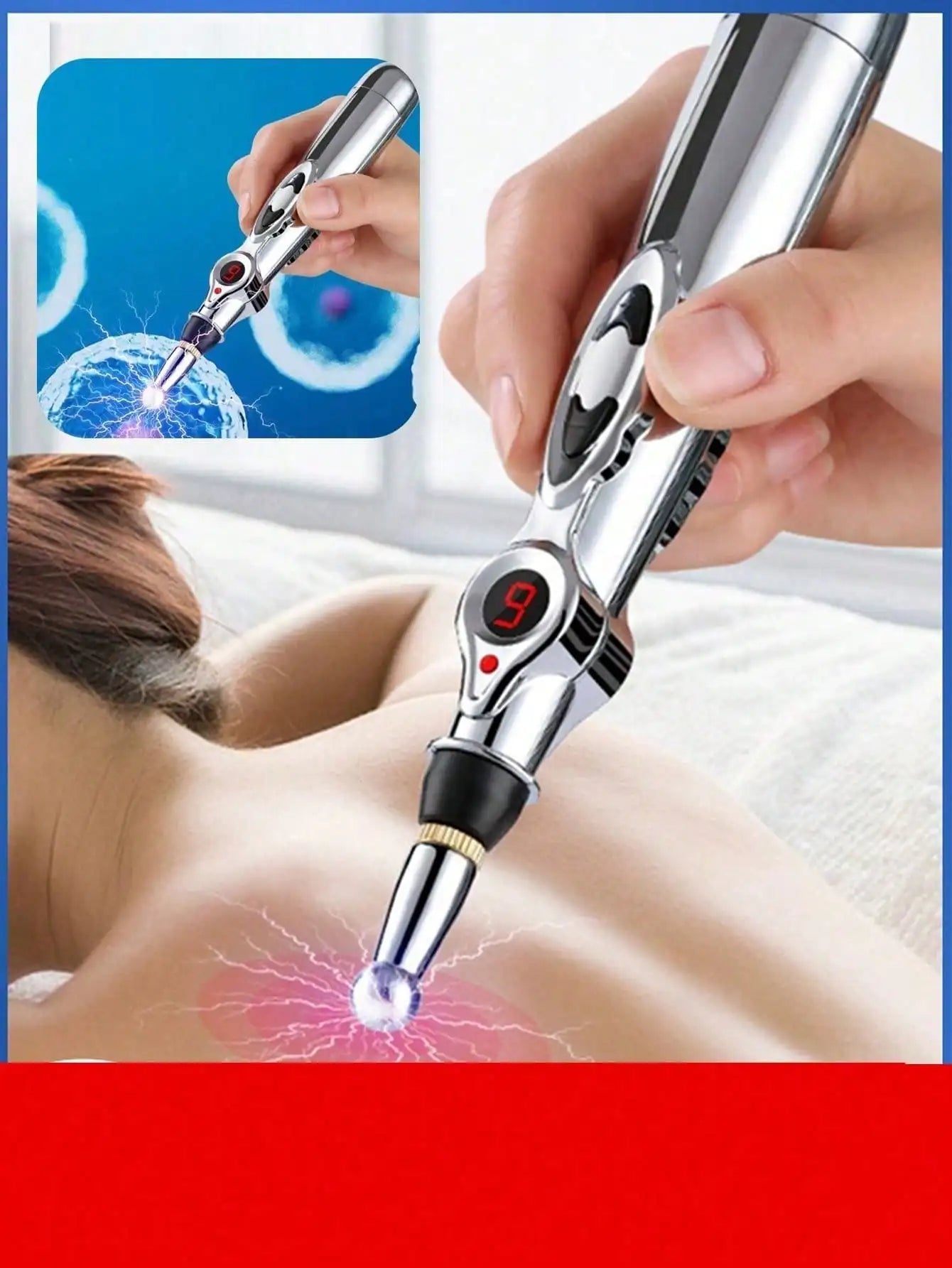 Electronic Meridian Massage Pen – Pulse & Pain Relief