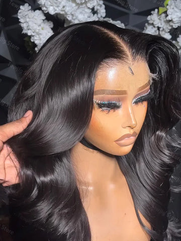30 40 Inch 13x6 Body Wave Lace Frontal Human Hair Wig Pre Plucked 13x4 HD Transparent Lace Front Wigs Brazilian For Black Women