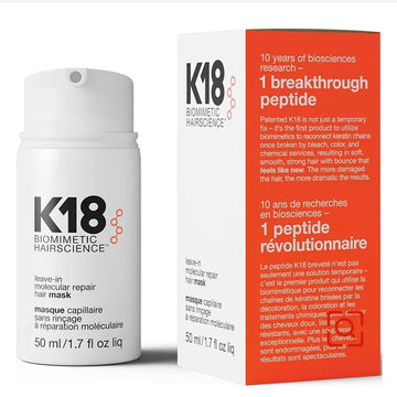 K18 Leave-In Hair Mask – Repair & Smooth Damaged Hair